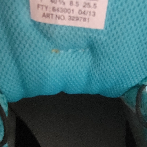 Salomon women's teal and gray speedcross 3 trail running sneakers, size 8.5 - Picture 2 of 7